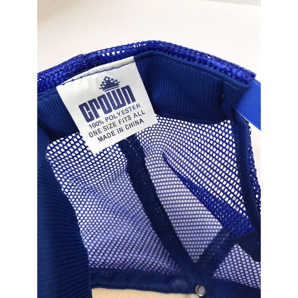 AT&T Blue White Snapback Hat - Picture 8 of 8